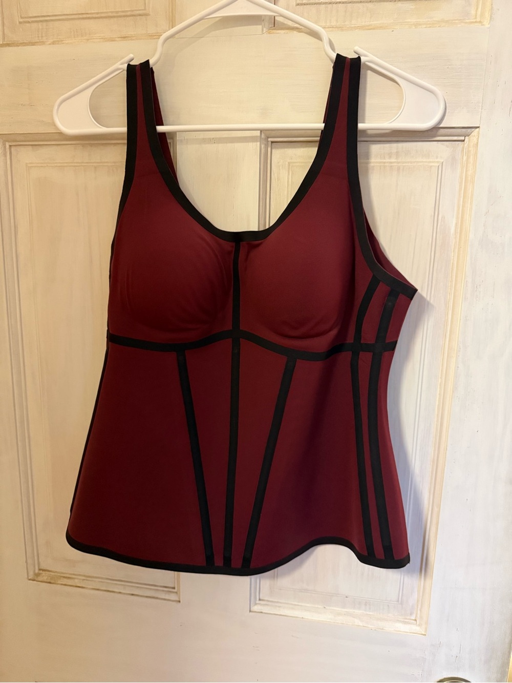 Women's Shapewear Corset Tankini Top